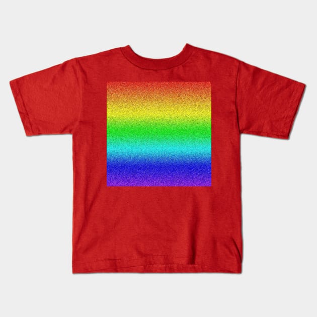 rainbow colors Kids T-Shirt by PREMIUMSHOP